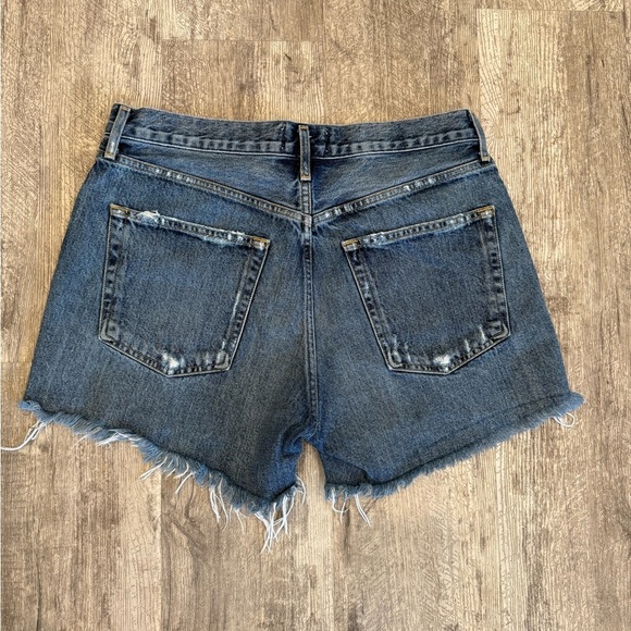 Agolde REESE Blue Jean Shorts LIKE NEW - Picture 8 of 14